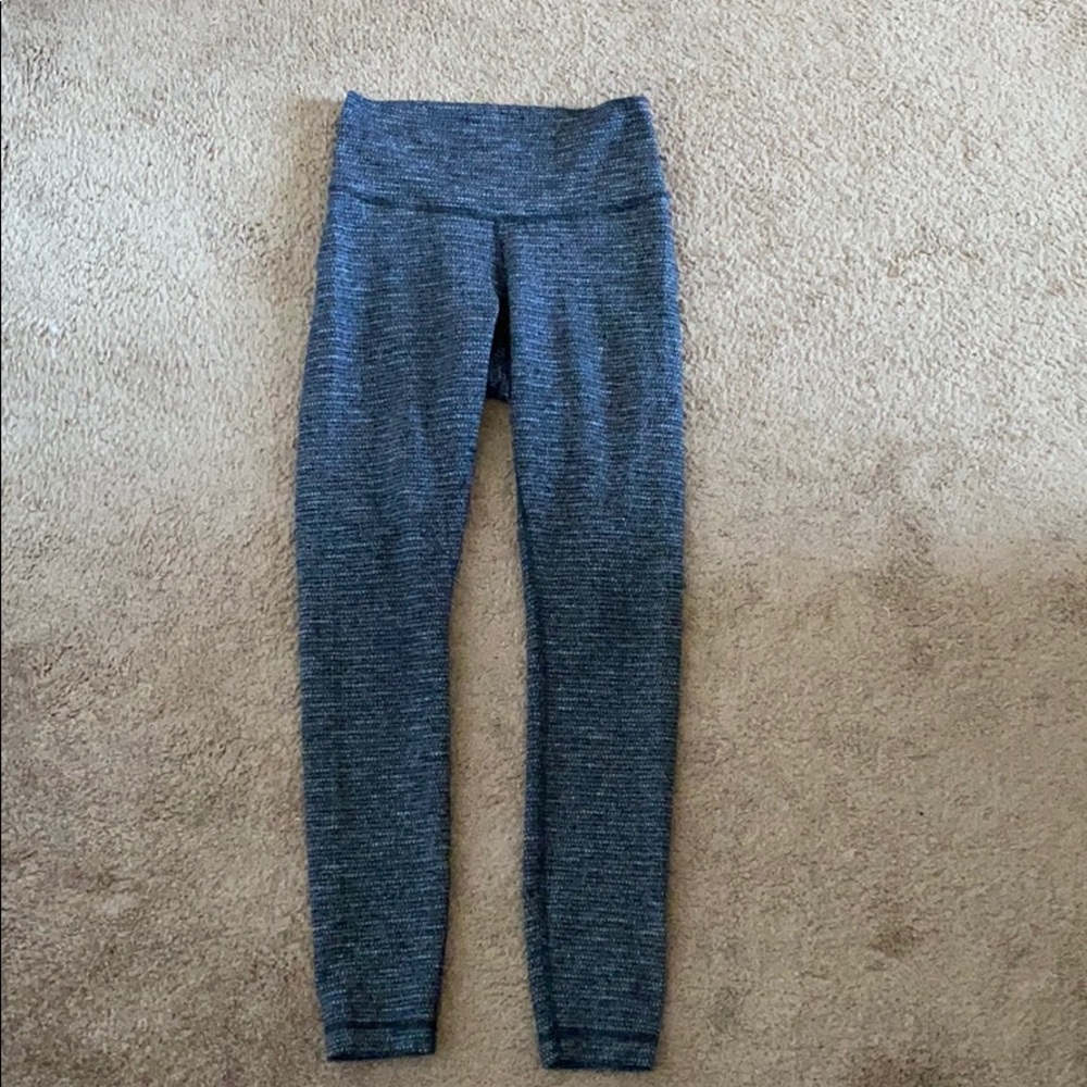 Lululemon Gray Knit Leggings